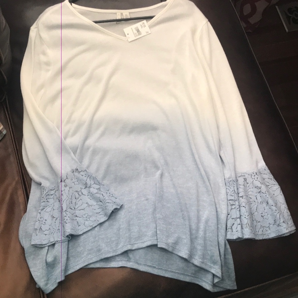 Ombré blouse from Cato